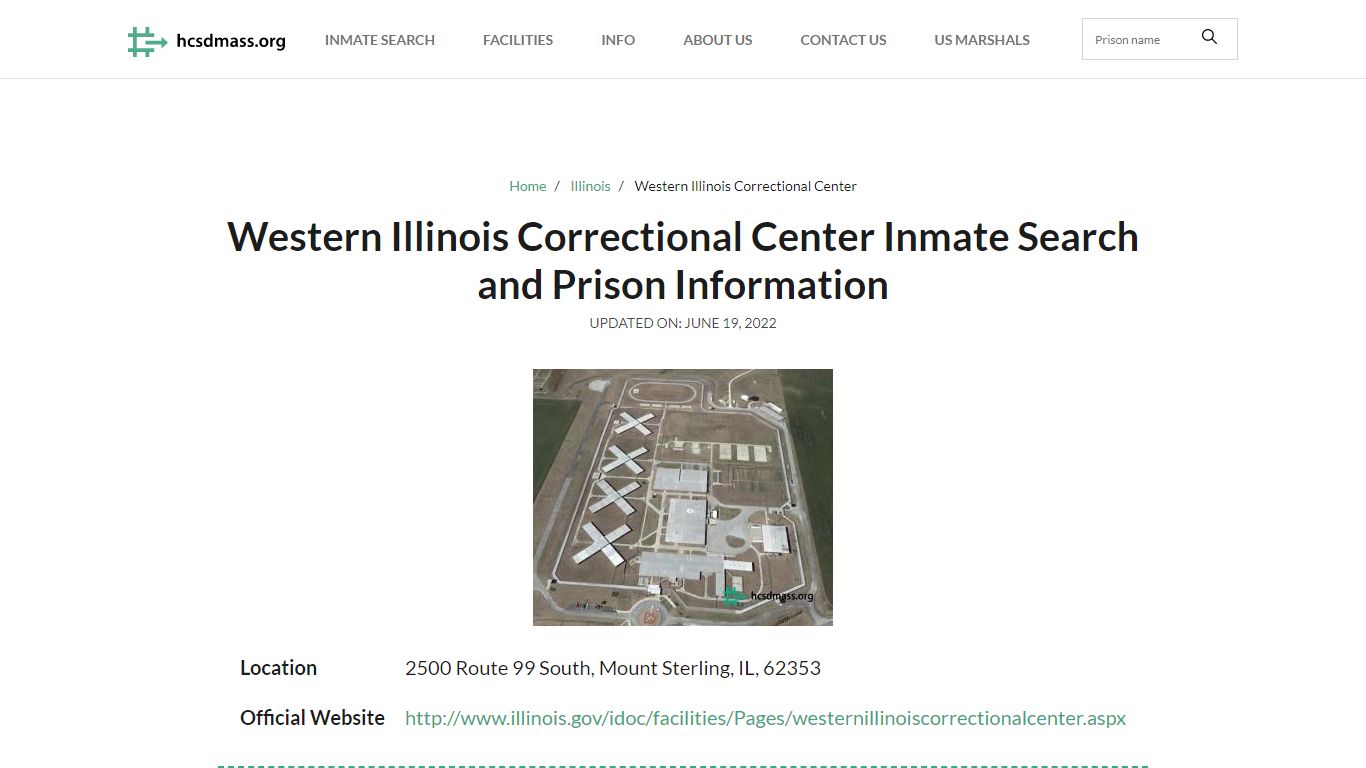 Western Illinois Correctional Center - Hampden County